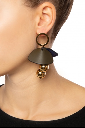 Earrings with leather pendants, zdjęcie 2 Earrings with leather pendants od Marni